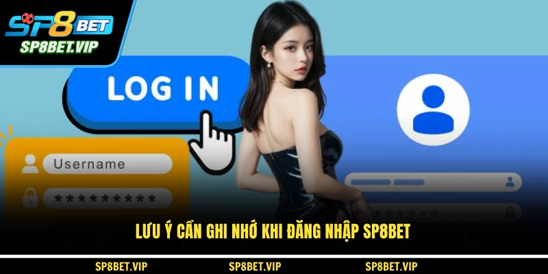 Lưu ý cần ghi nhớ khi đăng nhập SP8BET