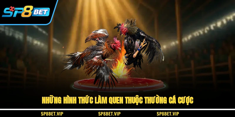 Những hình thức làm quen thuộc thường cá cược
